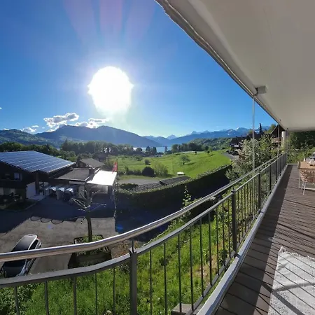 Switzerland Am Thunersee, Xxl Terrasse Appartamento *