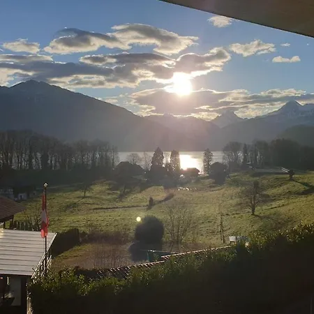 Switzerland Am Thunersee, Xxl Terrasse Appartamento