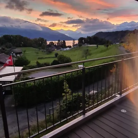 Switzerland Am Thunersee, Xxl Terrasse Spiez