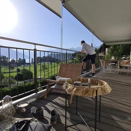 Switzerland Am Thunersee, Xxl Terrasse *