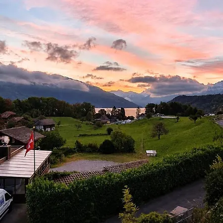 Switzerland Am Thunersee, Xxl Terrasse Apartamento Spiez